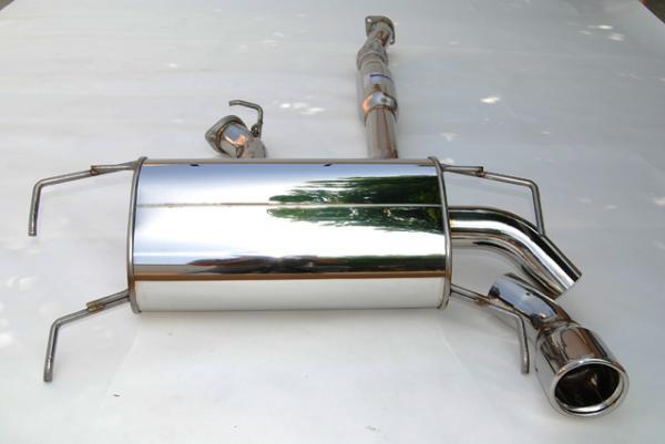 Invidia 08+ WRX Hatch Q300 Single Rolled Stainless Steel Cat-back Exhaust - BLOX Racing