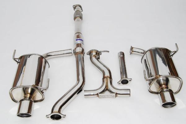 Invidia 10-12 Subaru Legacy GT Dual Q300 Cat-back Exhaust - BLOX Racing