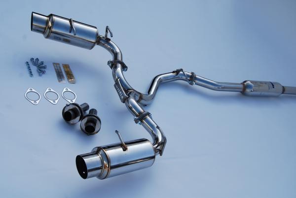Invidia 12 Scion FRS/BRZ 60mm N1 Polish Tip Cat- Back Exhaust - BLOX Racing