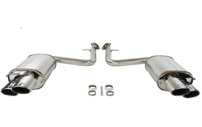 Invidia 15+ Lexus RC350/200T Stainless Steel Quad Rolled Tip Axle-Back Exhaust - BLOX Racing