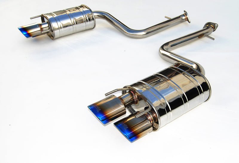 Invidia 15+ Lexus RC350/200T Titanium Quad Rolled Tip Axle-Back Exhaust - BLOX Racing