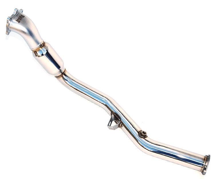 Invidia 15+ Subaru WRX Automatic Trans Down Pipe w/ High Flow Cat - BLOX Racing