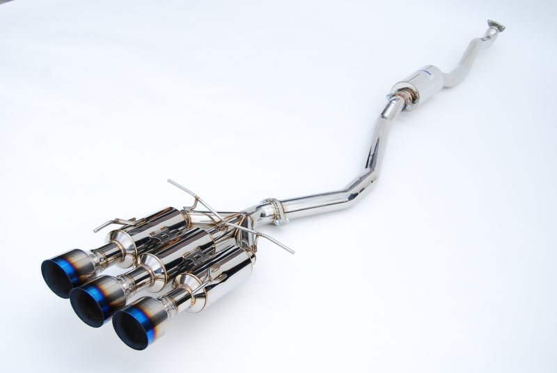 Invidia 17+ Honda Civic SI Sedan Gemini Triple Titanium Tip Cat-back Exhaust - BLOX Racing