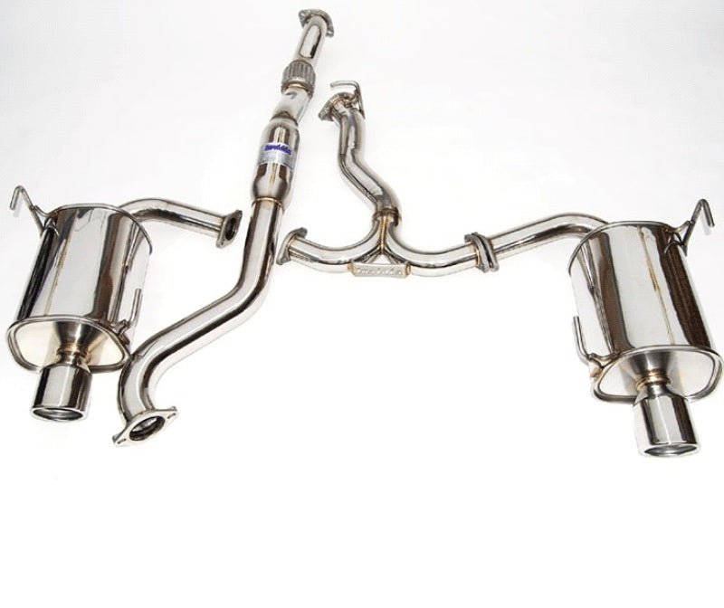 Invidia 2014-2016 Subaru Forester XT Q300 w/ Rolled Polished Tips Cat-Back Exhaust - BLOX Racing