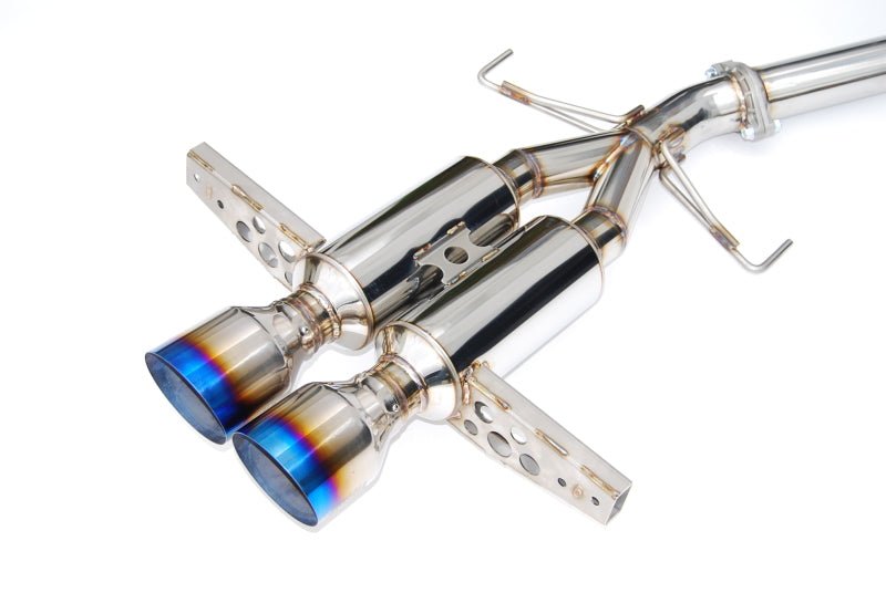 Invidia 2017+ Honda Civic Hatchback Sport/Sport Touring Gemini Titanium Tip Cat-back Exhaust - BLOX Racing