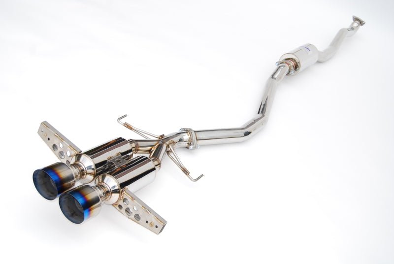 Invidia 2017+ Honda Civic Hatchback Sport/Sport Touring Gemini Titanium Tip Cat-back Exhaust - BLOX Racing
