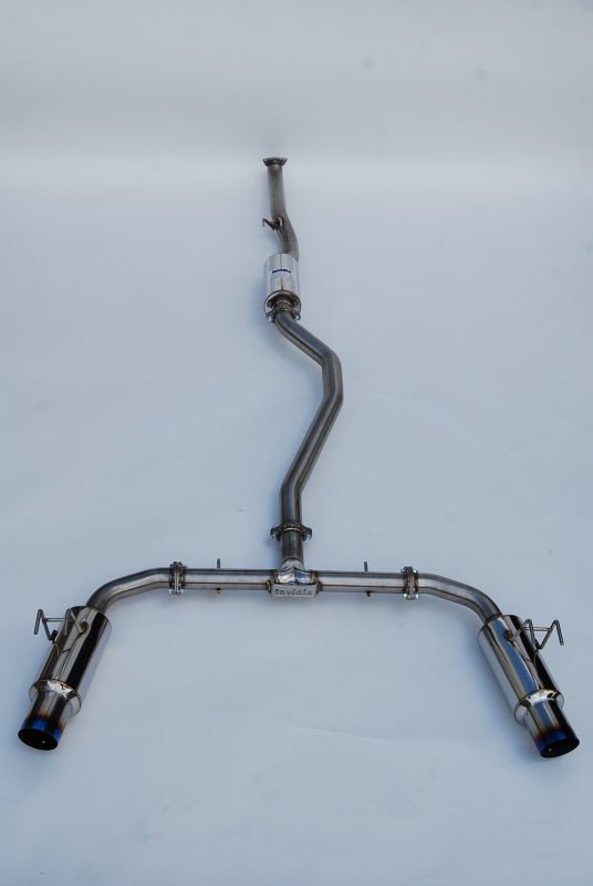 Invidia 2022+ Honda Civic Si (1.5T) 70mm N1 Cat Back Exhaust - Burnt Titanium Tips - BLOX Racing