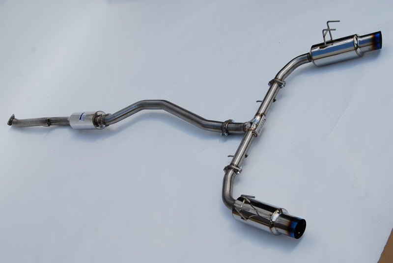 Invidia 2022+ Honda Civic Si (1.5T) 70mm N1 Cat Back Exhaust - Burnt Titanium Tips - BLOX Racing