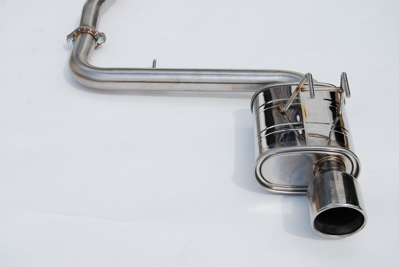 Invidia 2022+ Honda Civic Sport (2.0N/A) 60mm Q300 Cat Back Exhaust - Rolled Stainless Steel Tips - BLOX Racing