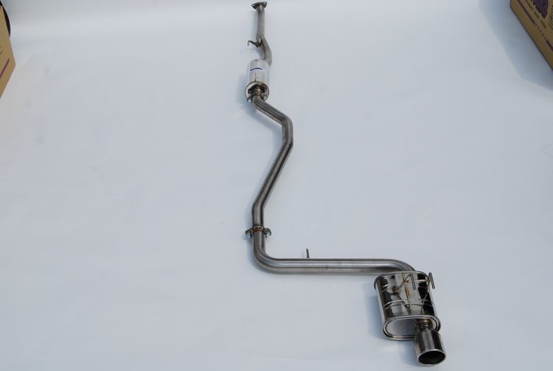 Invidia 2022+ Honda Civic Sport (2.0N/A) 60mm Q300 Cat Back Exhaust - Rolled Stainless Steel Tips - BLOX Racing