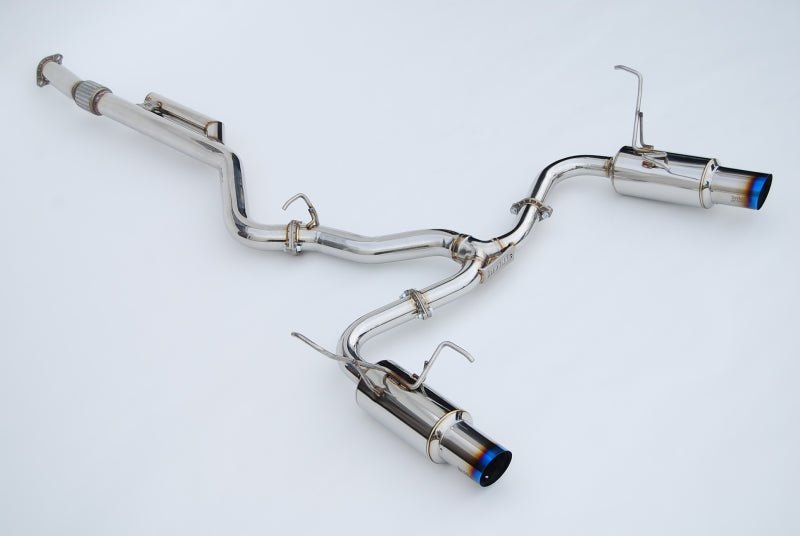 Invidia 2022+ Subaru WRX N1 Twin Outlet Single Layer Tip Cat-Back Exhaust - BLOX Racing