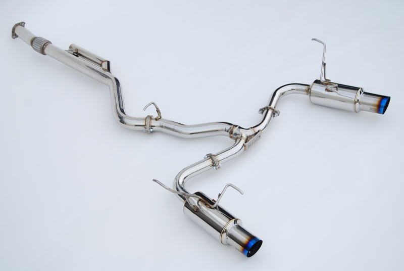 Invidia 2022+ Subaru WRX N1 Twin Outlet Single Layer Tip Cat-Back Exhaust - BLOX Racing