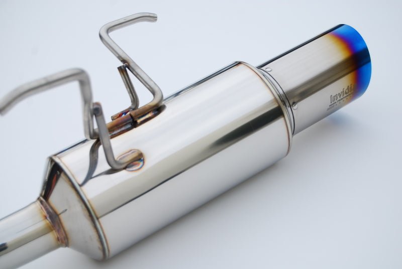 Invidia 2022+ Subaru WRX N1 Twin Outlet Single Layer Tip Cat-Back Exhaust - BLOX Racing