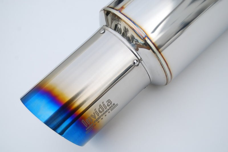 Invidia 2022+ Subaru WRX N1 Twin Outlet Single Layer Tip Cat-Back Exhaust - BLOX Racing
