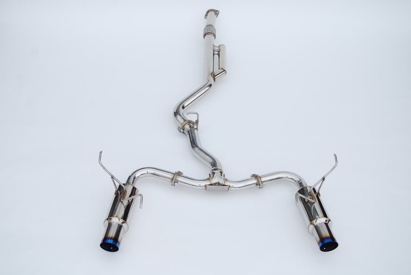 Invidia 2022+ Subaru WRX N1 Twin Outlet Single Layer Tip Cat-Back Exhaust - BLOX Racing