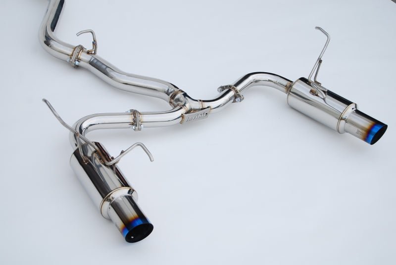 Invidia 2022+ Subaru WRX N1 Twin Outlet Single Layer Tip Cat-Back Exhaust - BLOX Racing