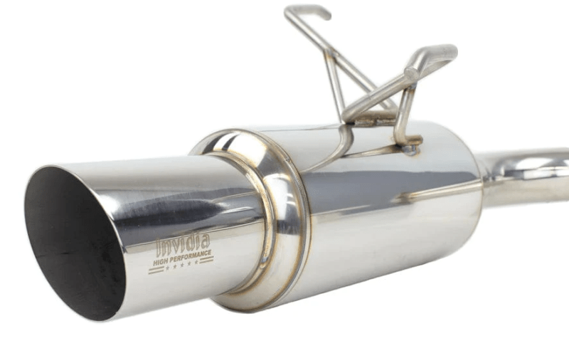 Invidia 2022+ Subaru WRX Single N1 Stainless Steel Tip Cat-Back Exhaust - BLOX Racing