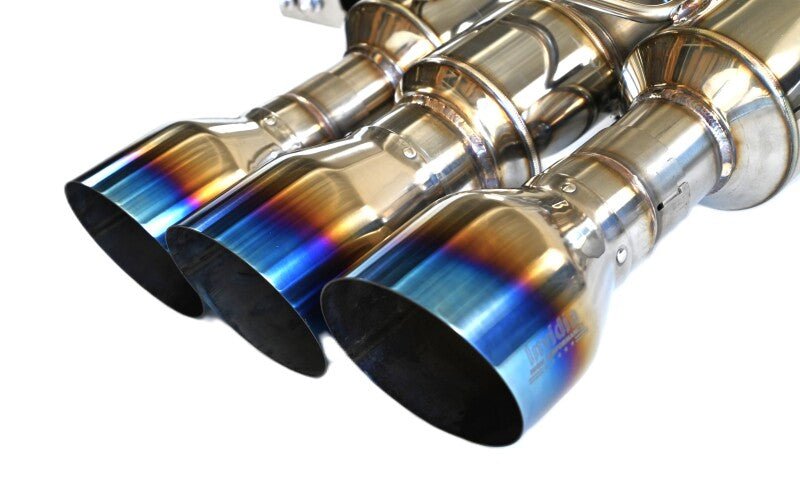 Invidia 22+ HONDA CIVIC TYPE-R FL5 R400 SINGLE LAYER TI TIP FULL CAT-BACK (NON POLISH PIPE) - BLOX Racing
