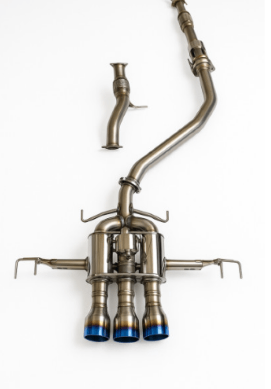 Invidia 24+ Acura Integra Type-S DE5 R400 Cat-Back Exhaust system - Single Layer Titanium Tips - BLOX Racing