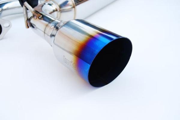 Invidia 88-91 Civic EF9 3DR 60mm (101mm tip) Titanium Tip Cat-back Exhaust - BLOX Racing
