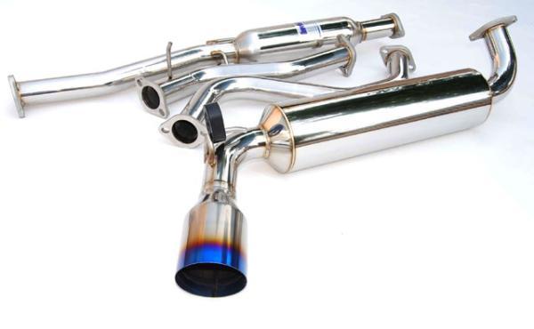 Invidia 88-91 Civic EF9 3DR 60mm (101mm tip) Titanium Tip Cat-back Exhaust - BLOX Racing
