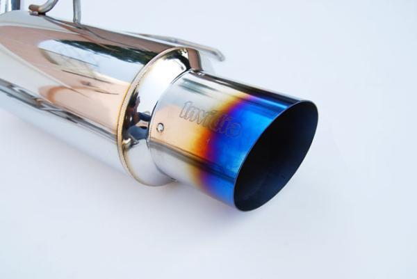 Invidia 92-99 Honda Civic EX/SI Models Only Coupe 60mm (101mm tip) Titanium Tip Cat-Back Exhaust - BLOX Racing