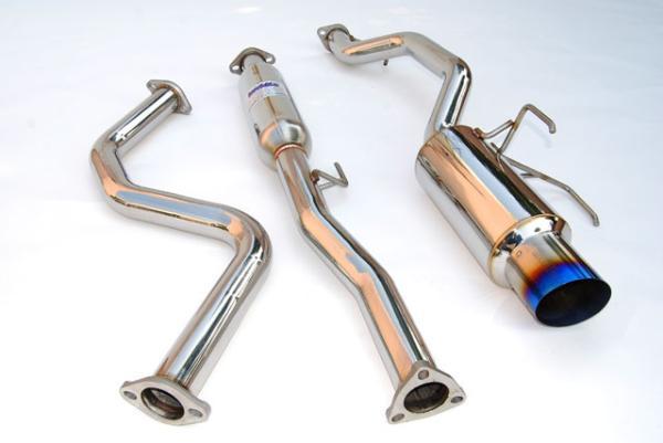 Invidia 92-99 Honda Civic EX/SI Models Only Coupe 60mm (101mm tip) Titanium Tip Cat-Back Exhaust - BLOX Racing
