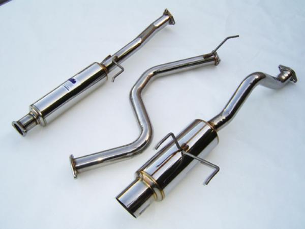 Invidia 94-01 Acura Integra 2DR LS/RS/ 97+ Type-R 2DR 60mm (101mm tip) Cat-back Exhaust - BLOX Racing