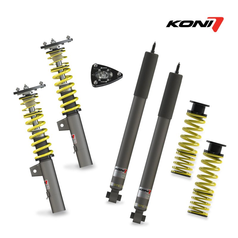 Koni GTS Coilovers 15 - 20 / 22 - 24 Volkswagen Golf & GTI (55mm Strut + Multilink Rear Only) - BLOX Racing