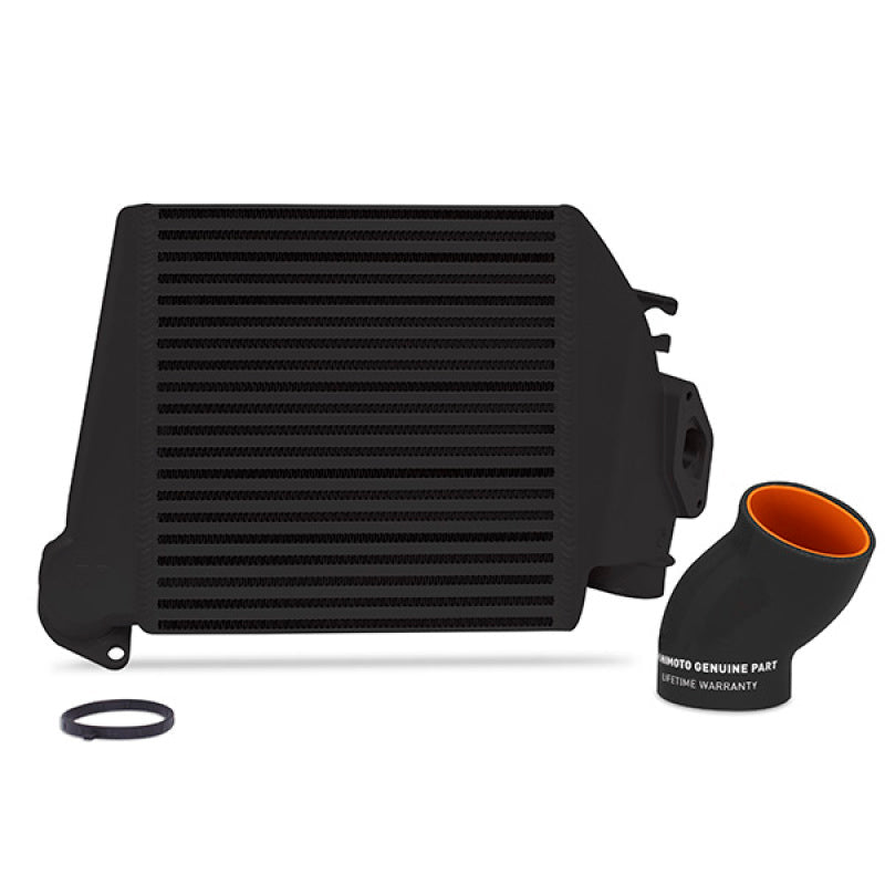 Mishimoto 08-14 Subaru WRX Top-Mount Intercooler Kit - Powder Coated Black & Black Hoses - BLOX Racing