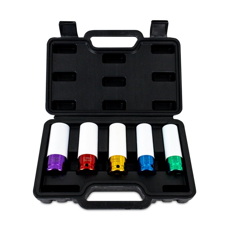Mishimoto 1/2in. Wheel Nut Socket Set - 5pc - BLOX Racing
