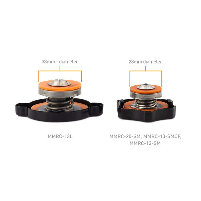 Mishimoto 1.3 Bar Rated Carbon Fiber Radiator Cap Small Import - BLOX Racing