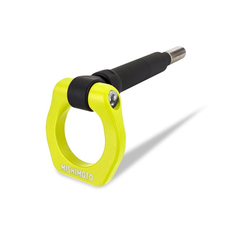 Mishimoto 13+ Subaru BRZ/FRS/86 / 18+ Subaru WRX Neon Yellow Racing Front Tow Hook - BLOX Racing