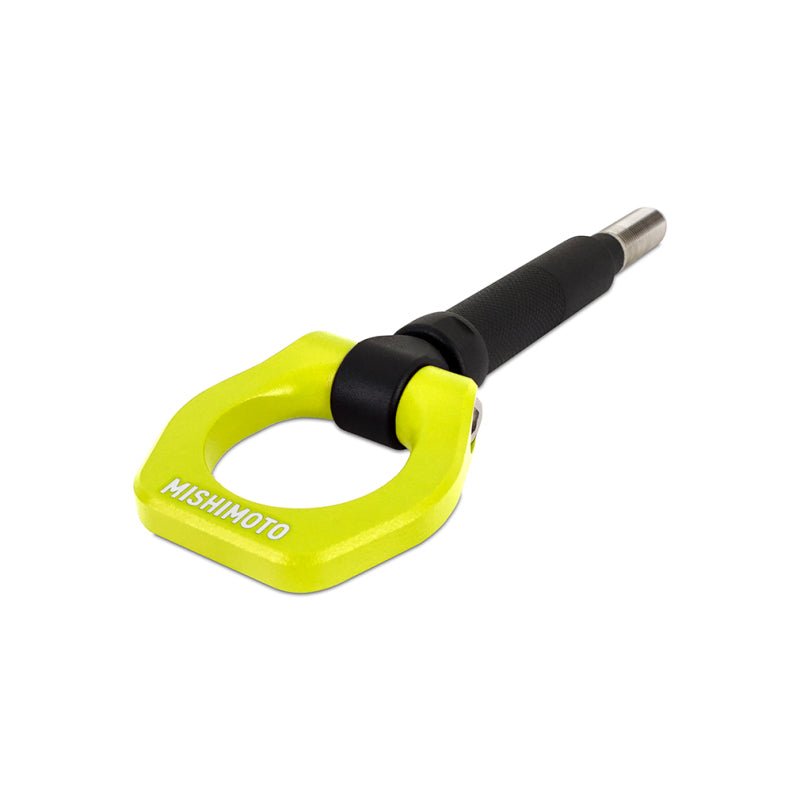 Mishimoto 13+ Subaru BRZ/FRS/86 / 18+ Subaru WRX Neon Yellow Racing Front Tow Hook - BLOX Racing