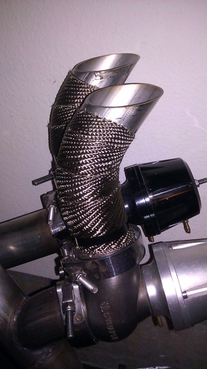 Mishimoto 2 inch x 35 feet Heat Wrap with Stainless Locking Tie Set - BLOX Racing