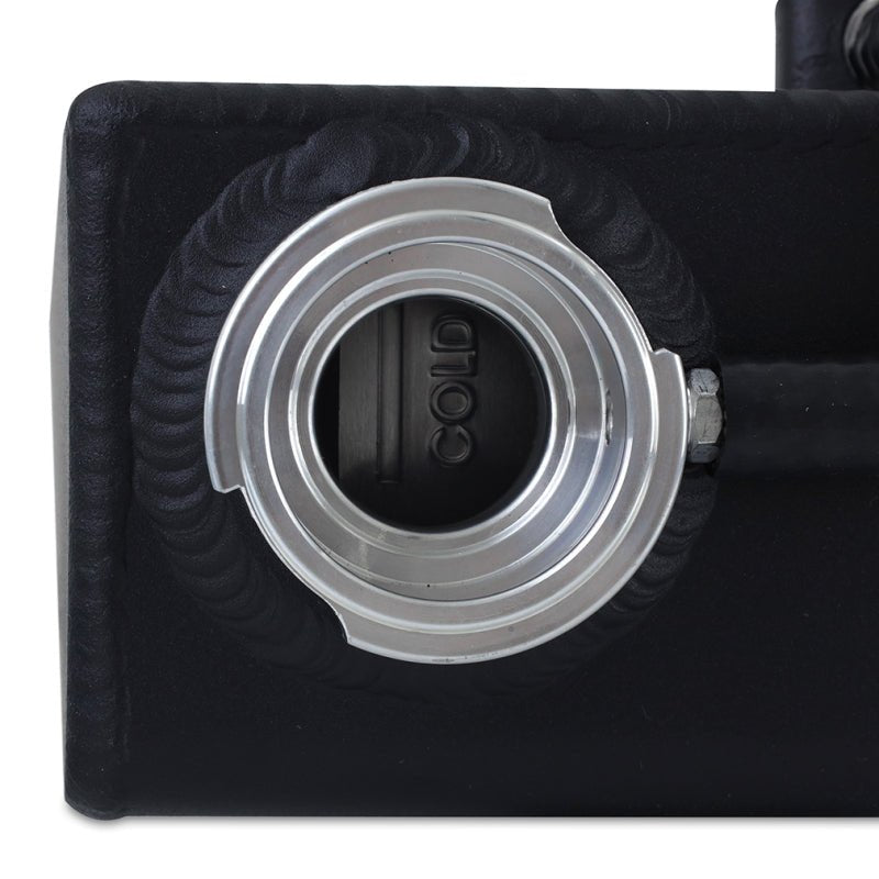 Mishimoto 2015+ Hellcat Aluminum Expansion Tank - Black - BLOX Racing