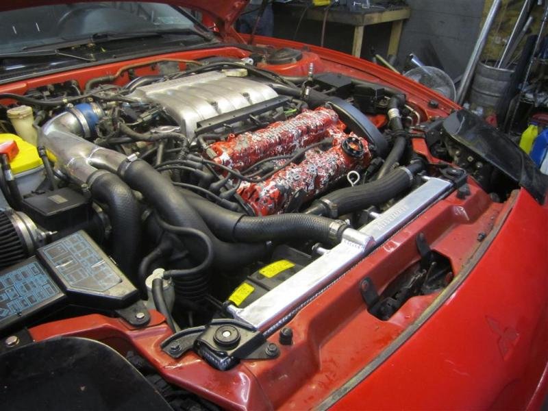 Mishimoto 91-99 Mitsubishi 3000GT Turbo Manual Aluminum Radiator - BLOX Racing