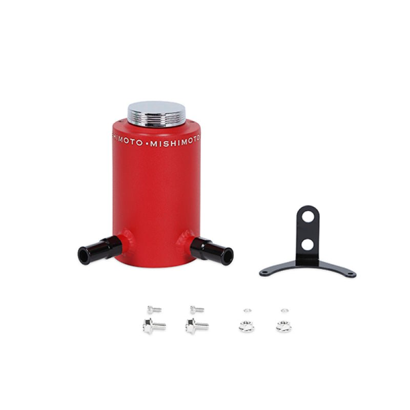 Mishimoto Aluminum Power Steering Reservoir Tank - Wrinkle Red - BLOX Racing