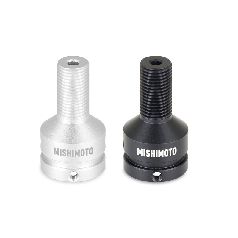Mishimoto Non-Threaded Shifter Adapter Kit - Silver - BLOX Racing