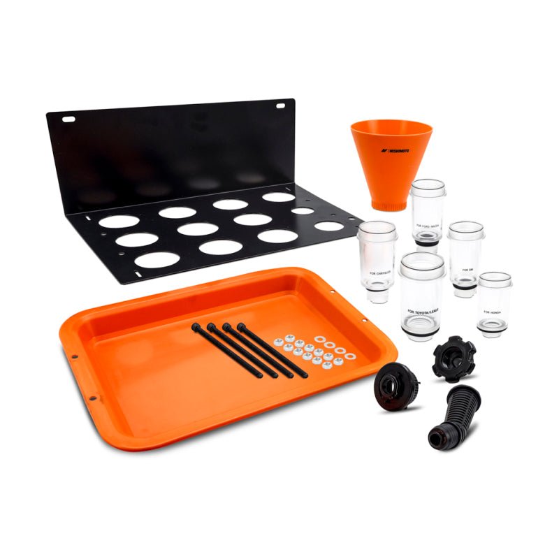 Mishimoto Screw On Oil Funnel Full Kit - BLOX Racing