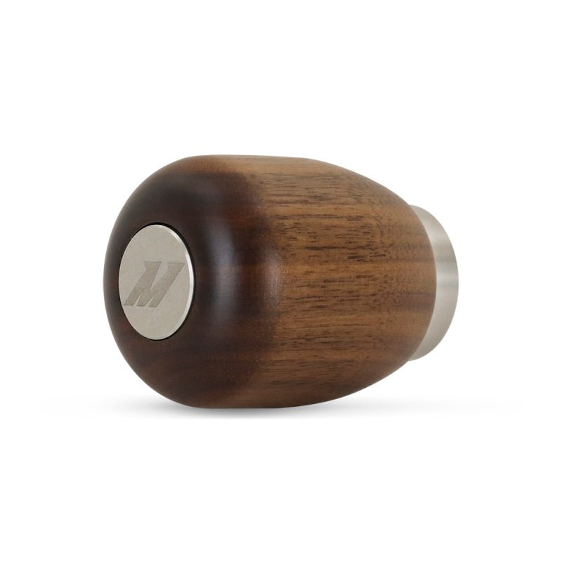 Mishimoto Short Steel Core Wood Shift Knob - Walnut - BLOX Racing