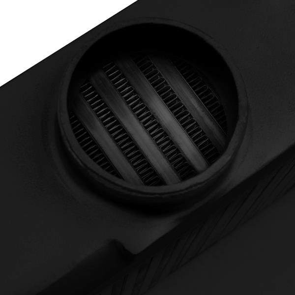 Mishimoto Subaru 02-07 WRX/04-07 STi Top-Mount Intercooler Kit - Powder Coated Black & Black Hoses - BLOX Racing