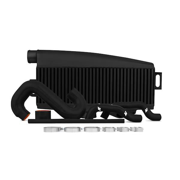 Mishimoto Subaru 02-07 WRX/04-07 STi Top-Mount Intercooler Kit - Powder Coated Black & Black Hoses - BLOX Racing
