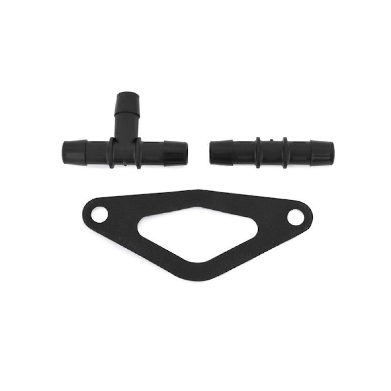 Mishimoto Subaru 02-07 WRX/04-07 STi Top-Mount Intercooler Kit - Powder Coated Black & Black Hoses - BLOX Racing