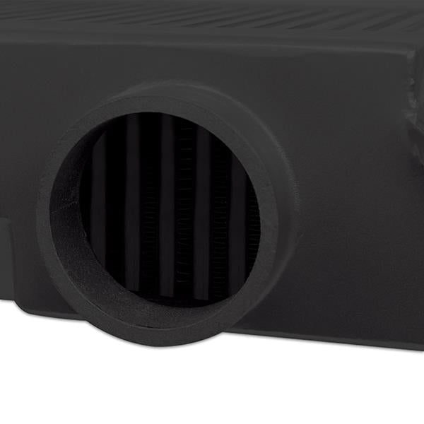 Mishimoto Subaru 08-15 WRX STi Top-Mount Intercooler Kit - Powder Coated Black & Black Hoses - BLOX Racing