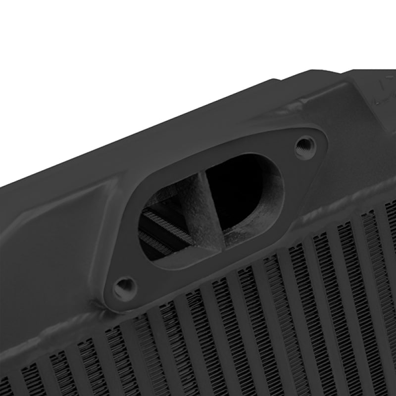 Mishimoto Subaru 08-15 WRX STi Top-Mount Intercooler Kit - Powder Coated Black & Black Hoses - BLOX Racing