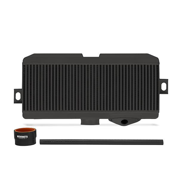 Mishimoto Subaru 08-15 WRX STi Top-Mount Intercooler Kit - Powder Coated Black & Black Hoses - BLOX Racing