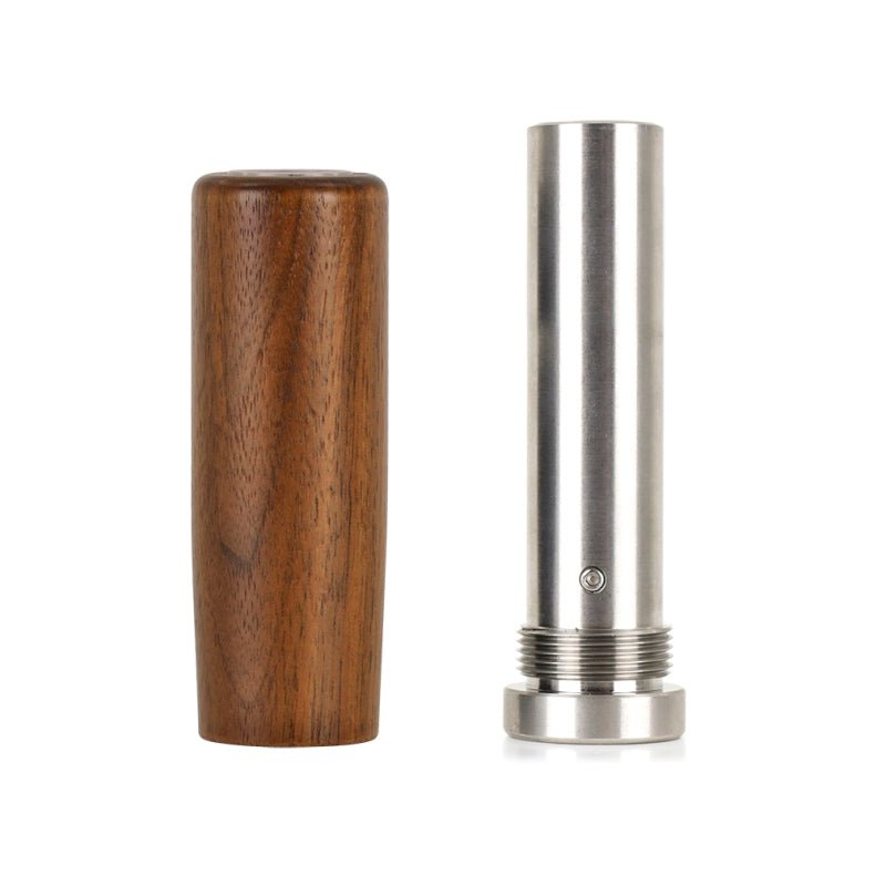 Mishimoto Tall Steel Core Wood Shift Knob - Walnut - BLOX Racing