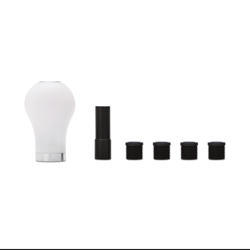 Mishimoto Teardrop Shift Knob - White - BLOX Racing