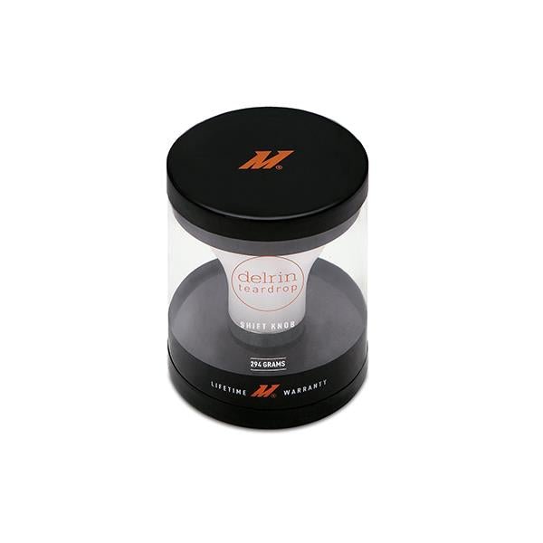 Mishimoto Teardrop Shift Knob - White - BLOX Racing
